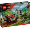 LEGO Lego|Jurassic World Huida en Todoterreno y Raptor al Acecho