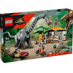 LEGO Jurassic World Misión de Seguimiento: Raptor y Titanosaurus- Lego
