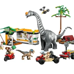 LEGO Jurassic World Misión de Seguimiento: Raptor y Titanosaurus- Lego
