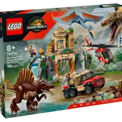 LEGO Jurassic World Spinosaurus y Quetzalcoatlus- Lego