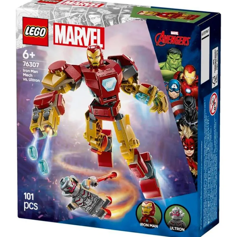 LEGO Marvel|Lego|Marvel Armadura Robótica IIron Man vs. Ultrón