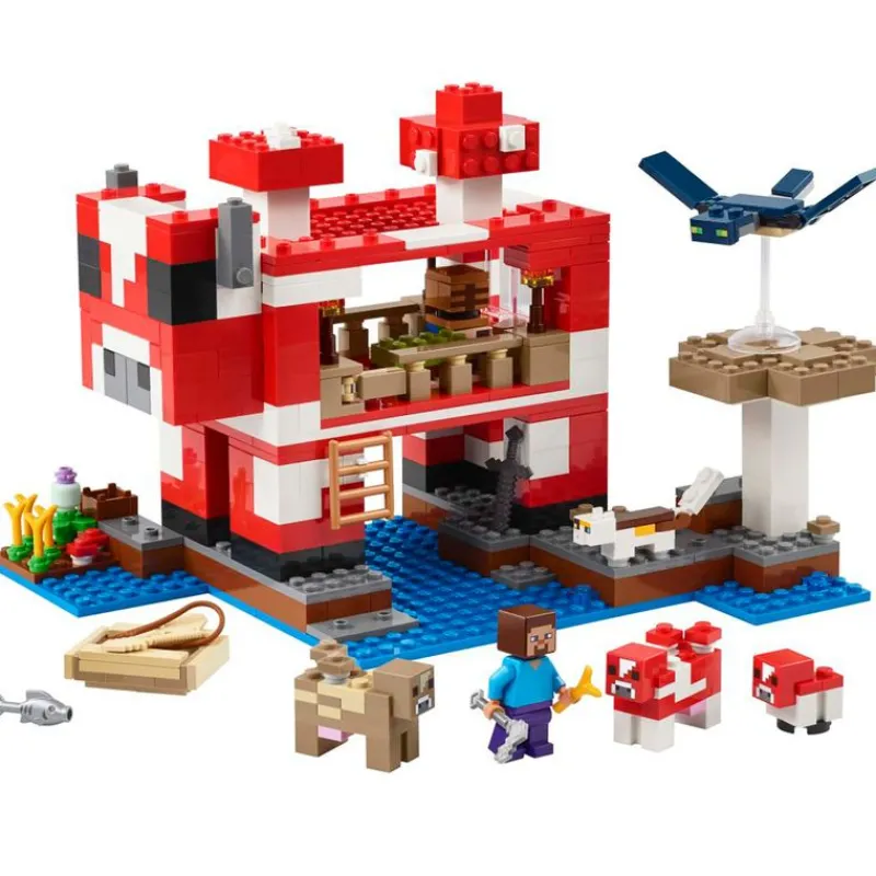 LEGO Lego Personajes|Lego|Minecraft La Casa-Champiñaca