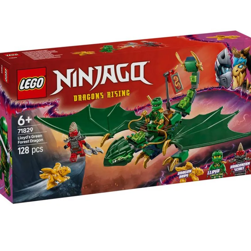 LEGO Lego|Ninjago Dragón Verde del Bosque de Lloyd