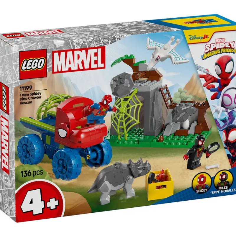 LEGO Lego Personajes|Lego|Spidey Todoterreno Dinosaurio y Equipo Spidey