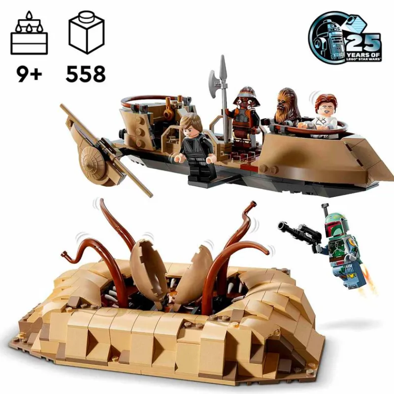 LEGO Star Wars Esquife Desierto y Fosa del Sarlacc- Star Wars|Lego