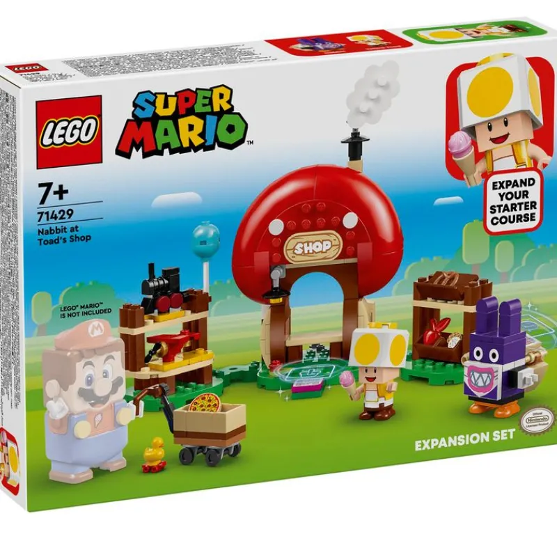 LEGO Lego Personajes|Lego|Super Mario Expansión:Caco Gazapo Tienda Toad