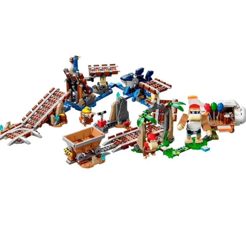LEGO Super Mario Expansión Vagoneta Minera de Kong- Lego