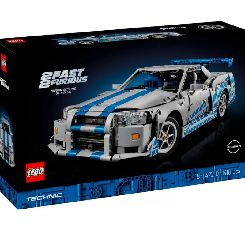LEGO Lego Technic|Lego|Technic Coche Nissan Skyline GT-R (R34) de 2 Fast 2 Furious