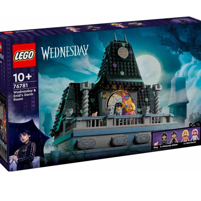 LEGO Halloween|Lego|Wednesday Dormitorio Miércoles y Enid