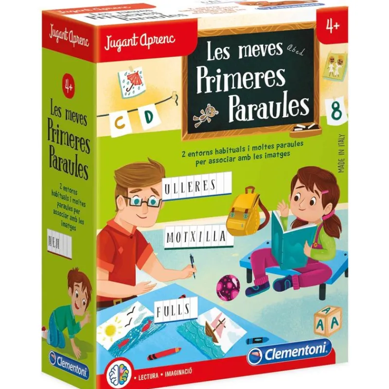 CLEMENTONI Les Meves Primeres Paraules en Catalán- Artículos En Catalán|Juegos Y Juguetes Educativos