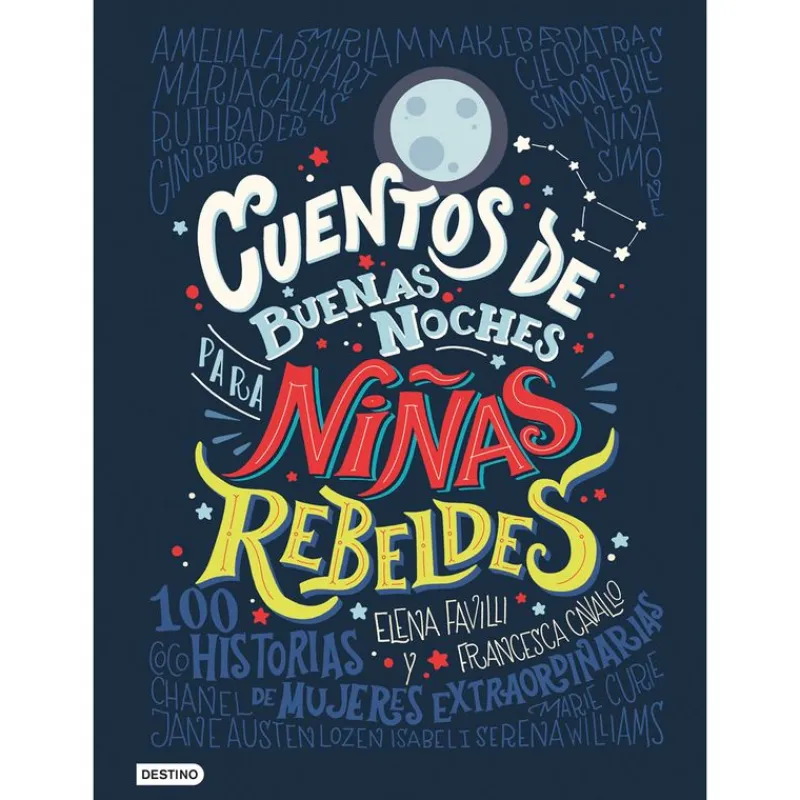 SELECCION DRIM Escolar|Libro Cuentos de Buenas Noches para Niñas Rebeldes