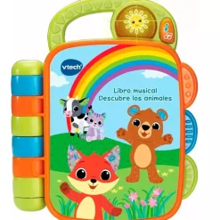 VTECH Libro Musical Descubre Los Animales- Primera Infancia Y Preescolar