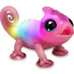 FAMOSA Little Live Pets Camaleón Luminoso Nova- Electrónicos