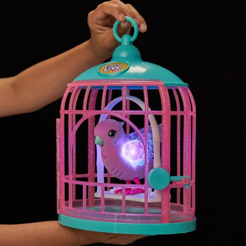 FAMOSA Electrónicos|Little Live Pets Jaula Pájaro Parlachín
