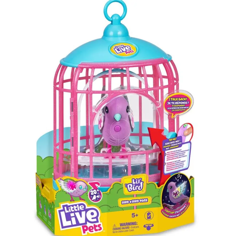FAMOSA Electrónicos|Little Live Pets Jaula Pájaro Parlachín