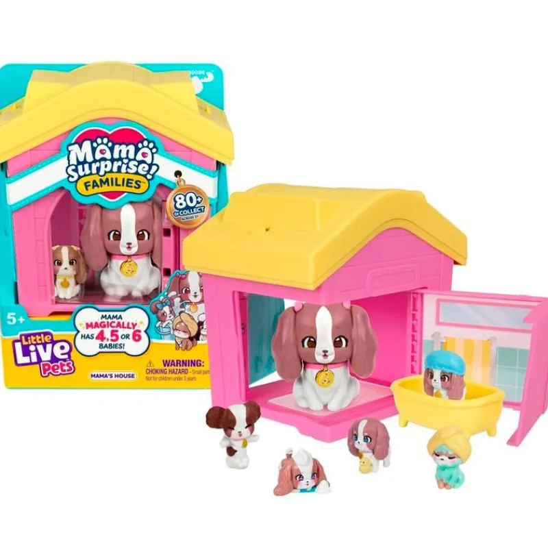 FAMOSA Little Live Pets Mama Surprise Pack Familia- Muñecas