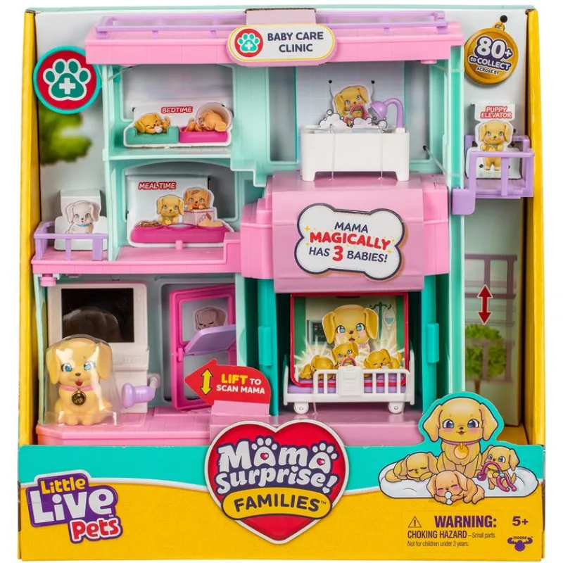 FAMOSA Little Live Pets Mama Surprise Clínica- Muñecas