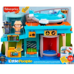 FISHER PRICE Little People Aeropuerto de Aventuras Diarias- Primera Infancia Y Preescolar