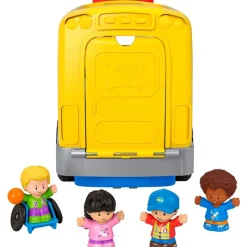 FISHER PRICE Primera Infancia Y Preescolar|Vehículos, Trenes Y Parkings|Little People Autobús Escolar Amarillo Grande
