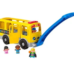 FISHER PRICE Primera Infancia Y Preescolar|Vehículos, Trenes Y Parkings|Little People Autobús Escolar Amarillo Grande
