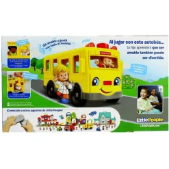 FISHER PRICE Primera Infancia Y Preescolar|Vehículos, Trenes Y Parkings|Little People Autobús Siéntate Conmigo.