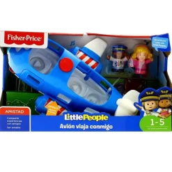 FISHER PRICE Little People Avión Viaja Conmigo- Vehículos, Trenes Y Parkings|Primera Infancia Y Preescolar