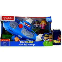 FISHER PRICE Little People Avión Viaja Conmigo- Vehículos, Trenes Y Parkings|Primera Infancia Y Preescolar