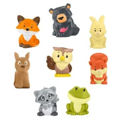 FISHER PRICE Little People Estuche portátil Amigos del Bosque- Primera Infancia Y Preescolar