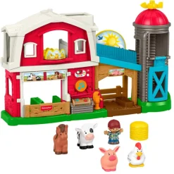 FISHER PRICE Primera Infancia Y Preescolar|Little People Granja de Cuidado de Animales