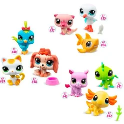 BANDAI Muñecas|Littlest Pet Shop Pack 3 Mascotas Surtido