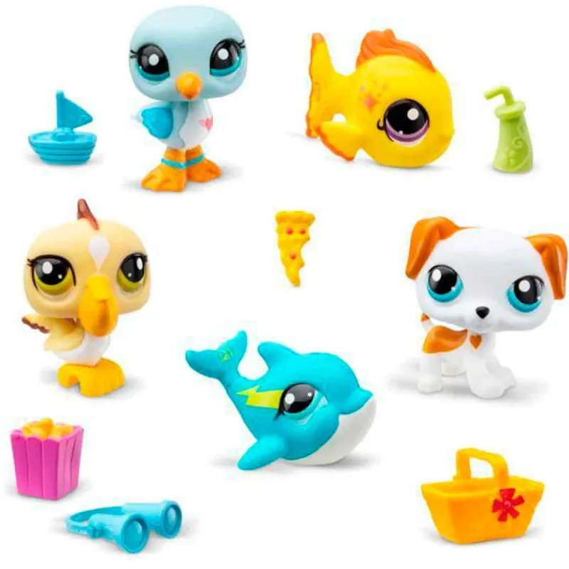 BANDAI Littlest Pet Shop Pack Coleccionista Surtido- Figuras Y Figuras De Acción