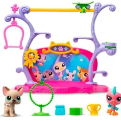 BANDAI Figuras Y Figuras De Acción|Muñecas|Littlest Pet Shop Playset Juego de Got Talent