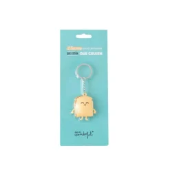 MR WONDERFUL Llavero 3D Tostada- Ropa Y Complementos