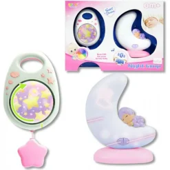 DRIM DISCOUNT Lámpara Luna con Mando Rosa- Primera Infancia Y Preescolar