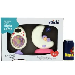 DRIM DISCOUNT Lámpara Luna con Mando Rosa- Primera Infancia Y Preescolar