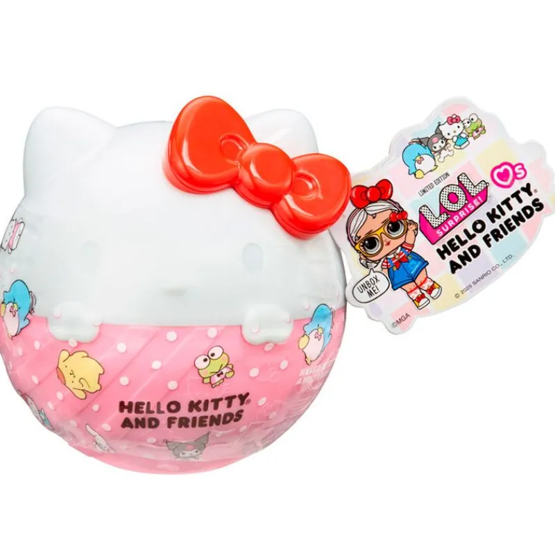 MGA LOL Surprise Loves Hello Kitty & Friends Bola Sorpresa- Manualidades|Muñecas
