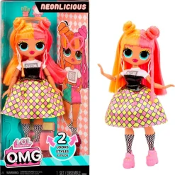 MGA Muñecas|LOL Surprise OMG Muñeca Neonlicious