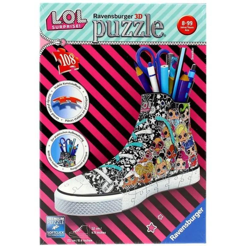 RAVENSBURGER Puzzles Y Construcciones|LOL Surprise Puzzle 3D Portalápices