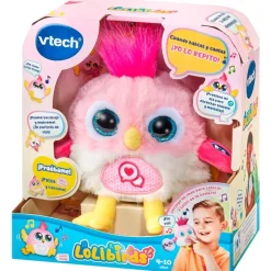 VTECH LoLibirds Mascota Interactiva Rosa- Electrónicos