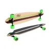 DRIM DISCOUNT Longboard Hudora Franja Verde- Juegos De Madera|Deportivos