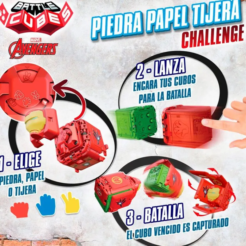 COLOR BABY Manualidades|Los Vengadores Battle Cube Surtido