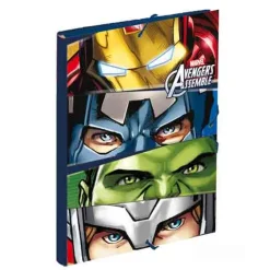 MONTICHELVO Escolar|Los Vengadores Carpeta Gomas