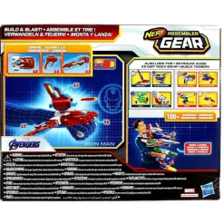 HASBRO Juegos Y Juguetes De Imitación|Los Vengadores Iron Man Nerf Gear Lanzador