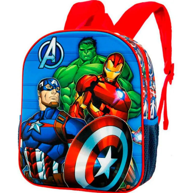 KARACTERMANIA Los Vengadores Mochila Escolar 3D- Escolar