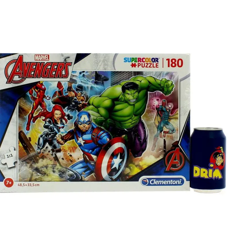 CLEMENTONI Marvel|Puzzles De 100 A 500 Piezas|Los Vengadores Puzzle 180 Piezas
