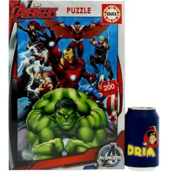 EDUCA Marvel|Puzzles Y Construcciones|Los Vengadores Puzzle 200 Piezas