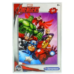 CLEMENTONI Los Vengadores Puzzle de 100 Piezas- Puzzles Y Construcciones