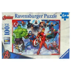 RAVENSBURGER Puzzles Y Construcciones|Los Vengadores Puzzle de 100 Piezas XXL