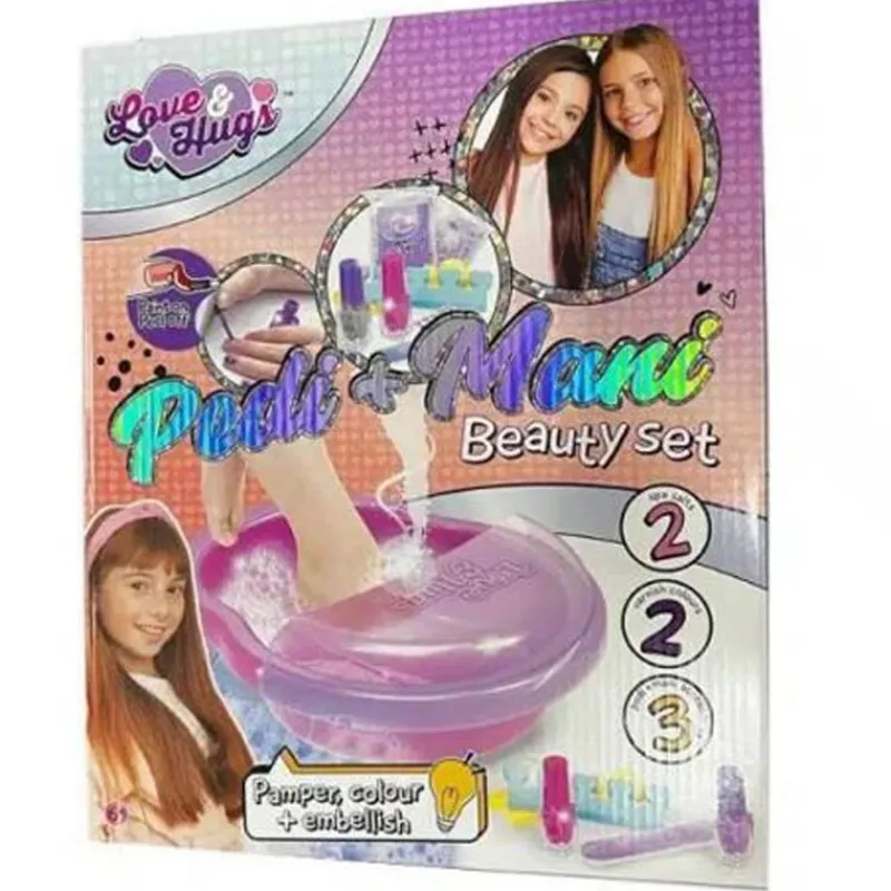 DRIM DISCOUNT Juegos Y Juguetes De Imitación|Love & Hugs Pack Manicura + Pedicura Infantil