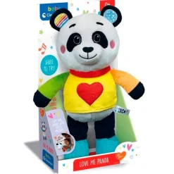 CLEMENTONI Primera Infancia Y Preescolar|Love Me Panda Peluche Interactivo